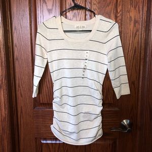 Long Striped Sweater